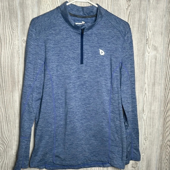 Baleaf 1/4 zip blue size medium unisex - Picture 1 of 3